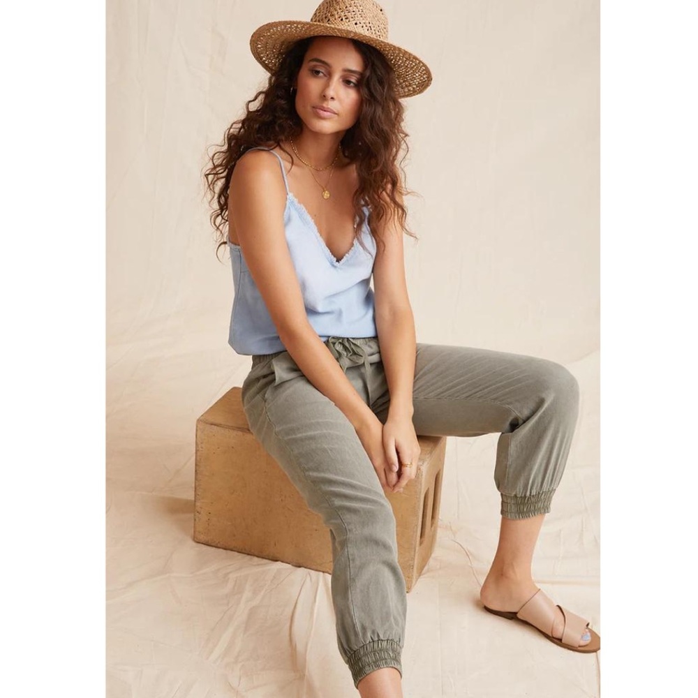 Bella Dahl Green Pocket Jogger